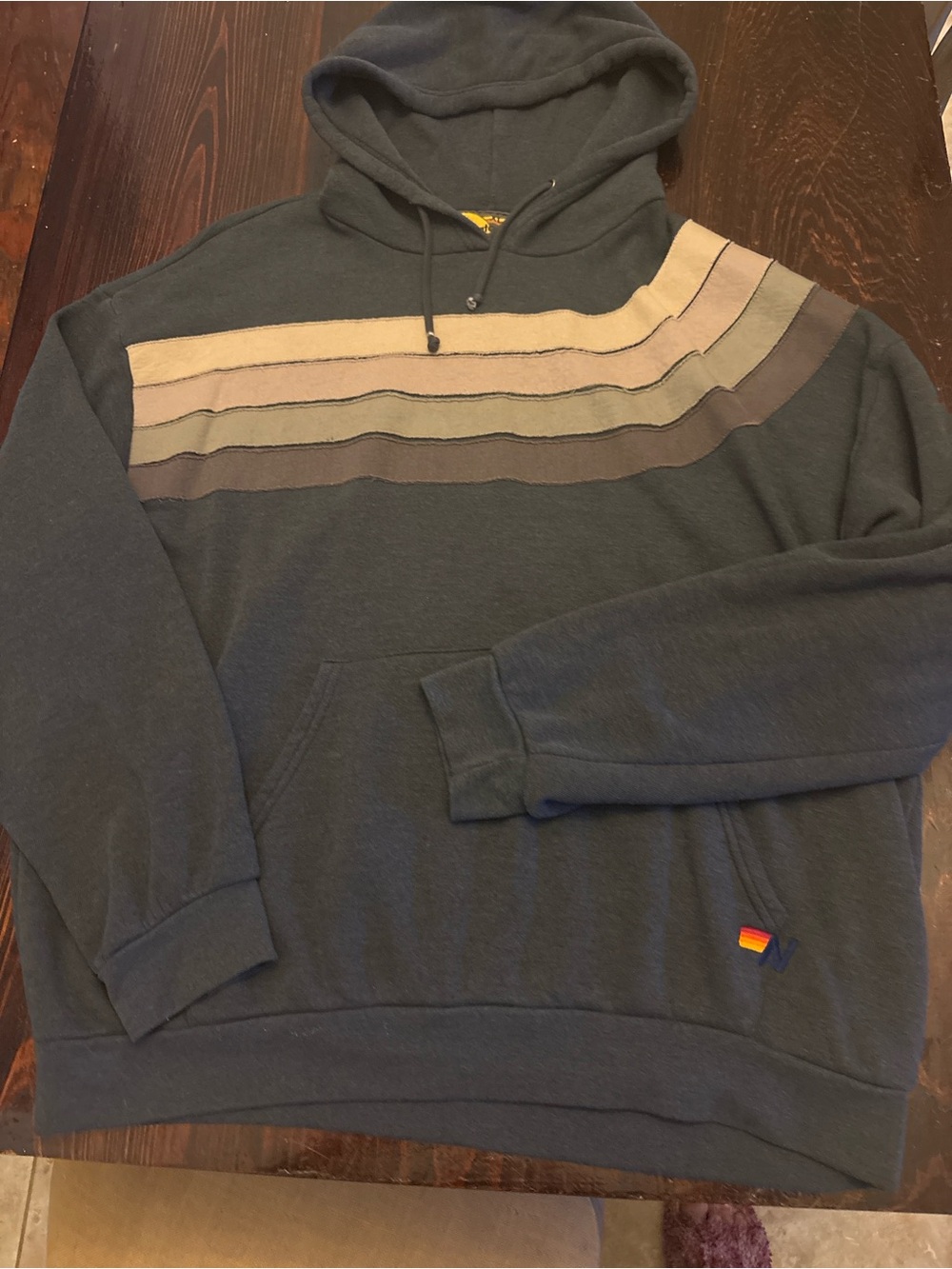 Aviator Nation 4 wave Hooded Sweatshirt